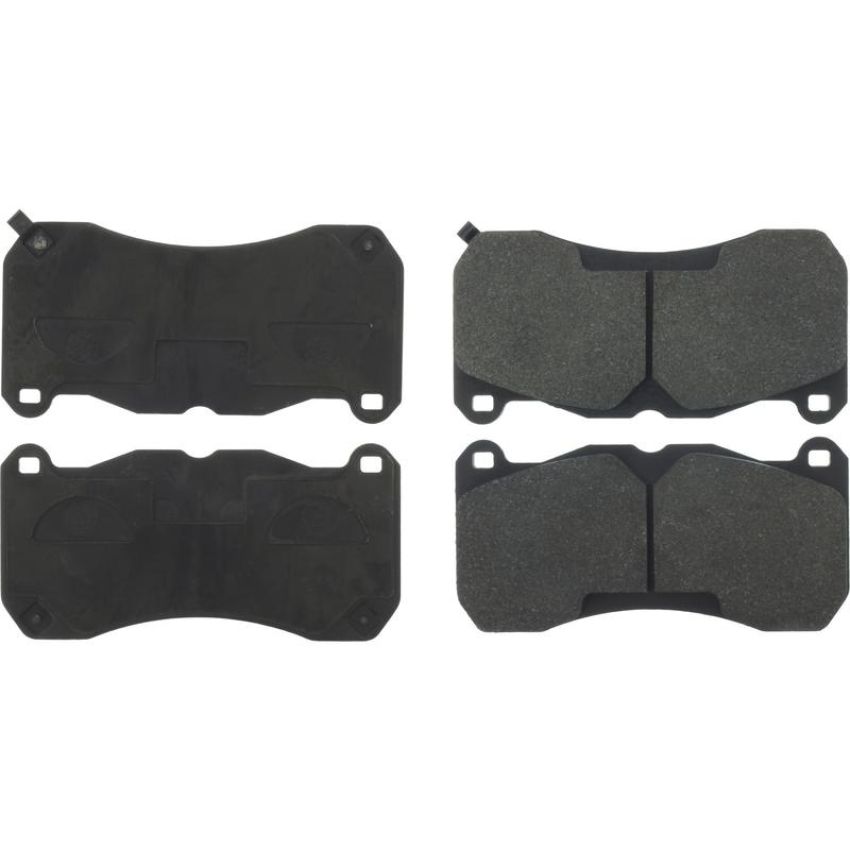 CENTRIC PARTS 300.16660 Centric Premium Semi-Metallic Brake Pads with Shims