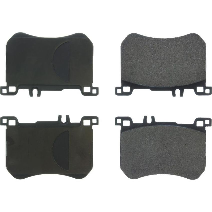 CENTRIC PARTS 300.16700 Centric Premium Semi-Metallic Brake Pads with Shims and Hardware