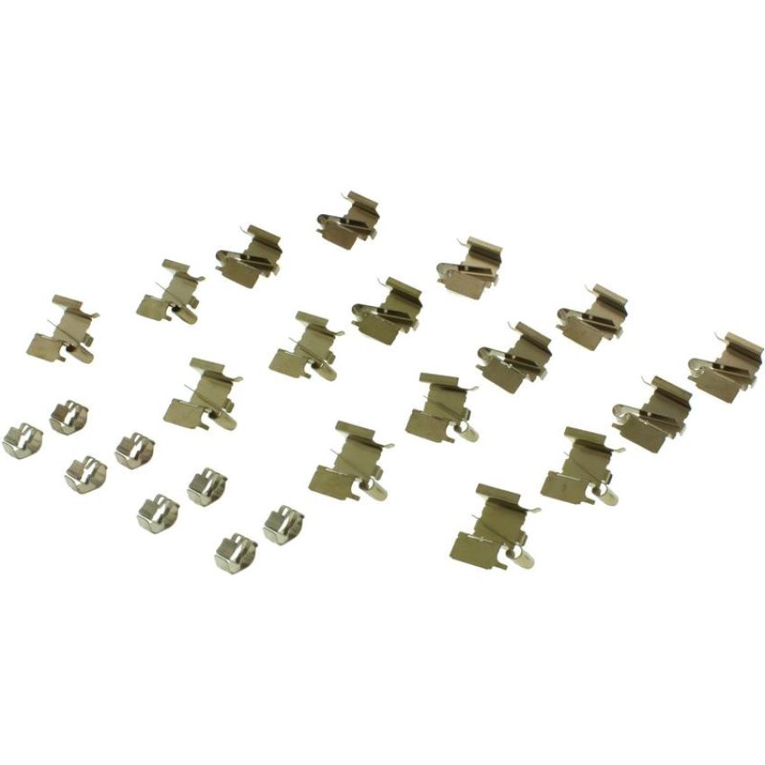 CENTRIC PARTS 300.16820 Centric Premium Semi-Metallic Brake Pads with Shims and Hardware