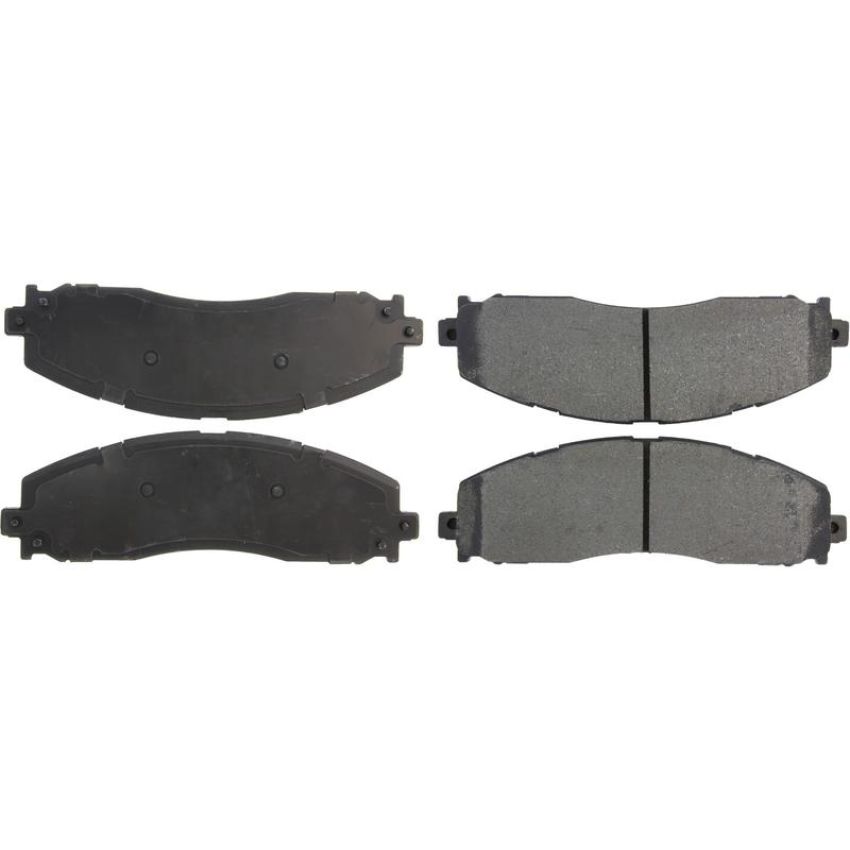 CENTRIC PARTS 300.16910 Centric Premium Semi-Metallic Brake Pads with Shims and Hardware