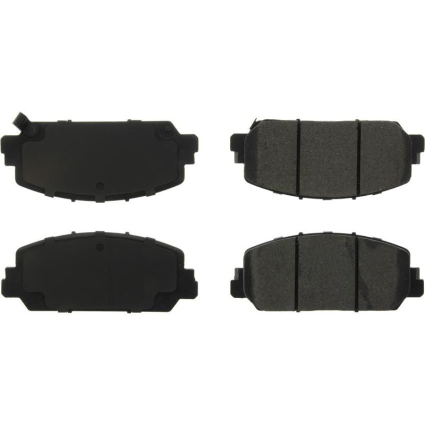 CENTRIC PARTS 300.16970 Centric Premium Semi-Metallic Brake Pads with Shims and Hardware