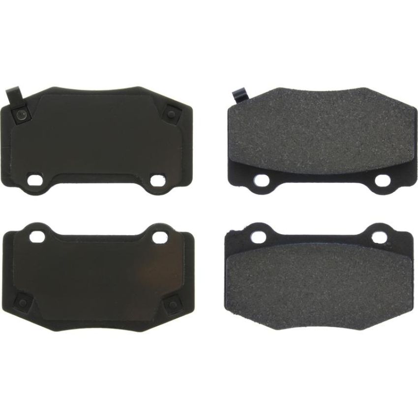 CENTRIC PARTS 300.17180 Centric Premium Semi-Metallic Brake Pads with Shims and Hardware
