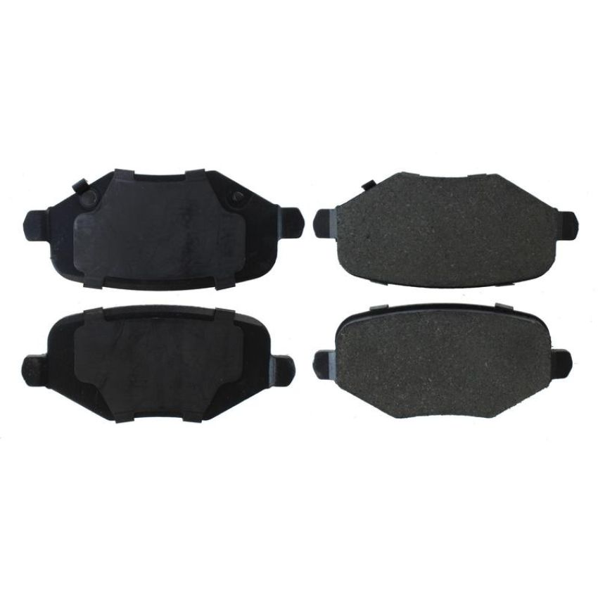 CENTRIC PARTS 300.17190 Centric Premium Semi-Metallic Brake Pads with Shims and Hardware