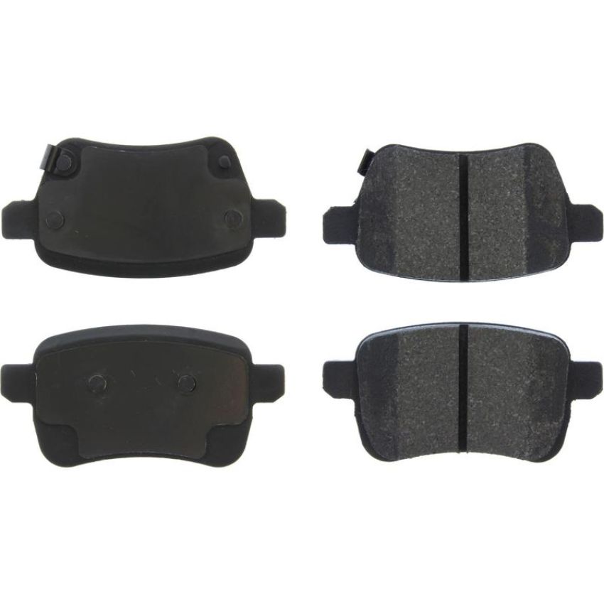 CENTRIC PARTS 300.17220 Centric Premium Semi-Metallic Brake Pads with Shims and Hardware