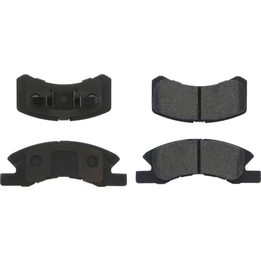 CENTRIC PARTS 300.17310 Centric Premium Semi-Metallic Brake Pads with Shims and Hardware