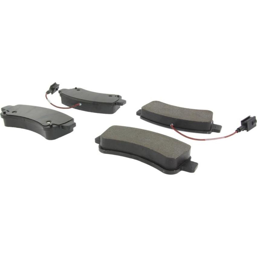 CENTRIC PARTS 300.17461 Centric Premium Semi-Metallic Brake Pads with Shims and Hardware