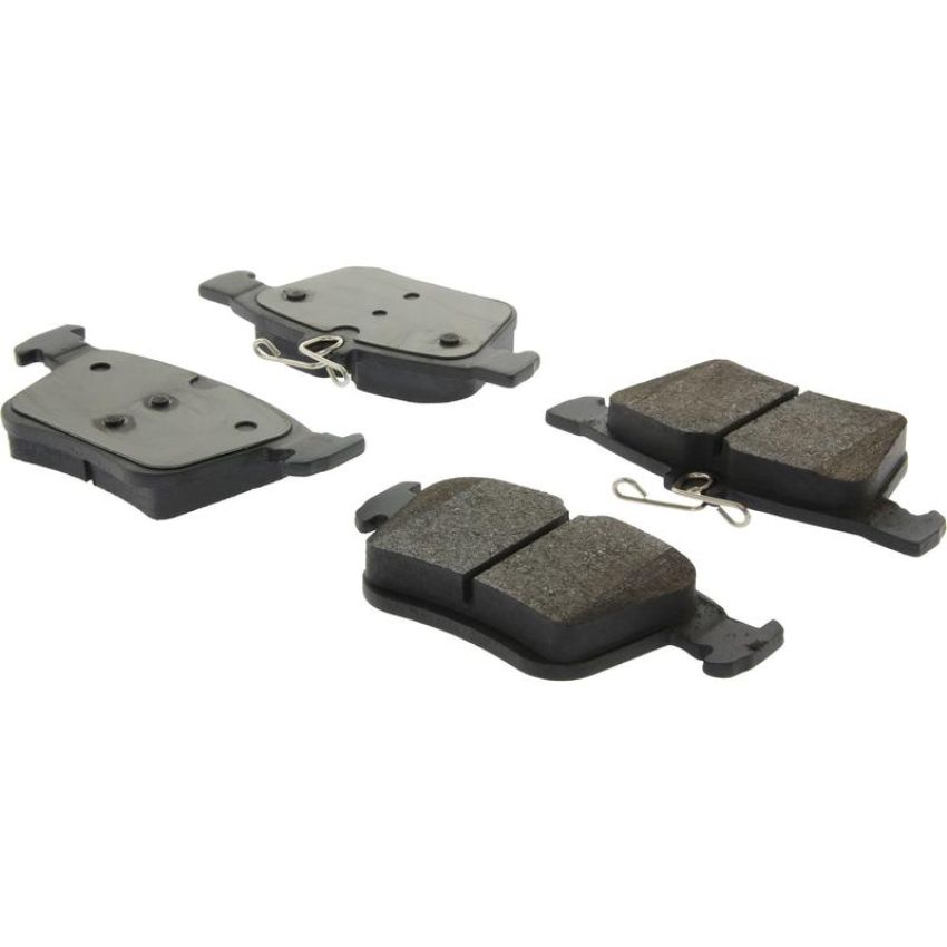 CENTRIC PARTS 300.17610 Centric Premium Semi-Metallic Brake Pads with Shims and Hardware