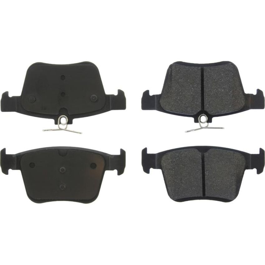 CENTRIC PARTS 300.17610 Centric Premium Semi-Metallic Brake Pads with Shims and Hardware