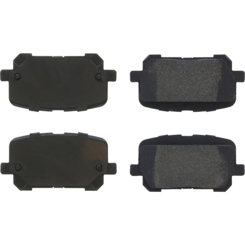 CENTRIC PARTS 300.17660 Centric Premium Semi-Metallic Brake Pads with Shims and Hardware