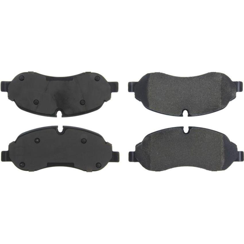 CENTRIC PARTS 300.17740 Centric Premium Semi-Metallic Brake Pads with Shims and Hardware