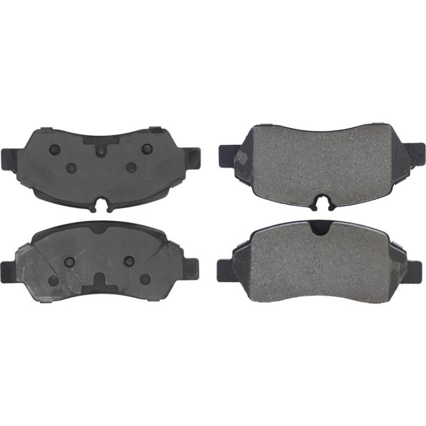 CENTRIC PARTS 300.17750 Centric Premium Semi-Metallic Brake Pads with Shims and Hardware