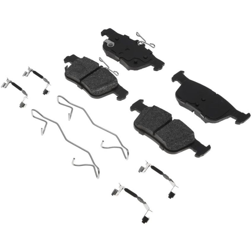 CENTRIC PARTS 300.23840 Centric Premium Semi-Metallic Brake Pads with Shims and Hardware