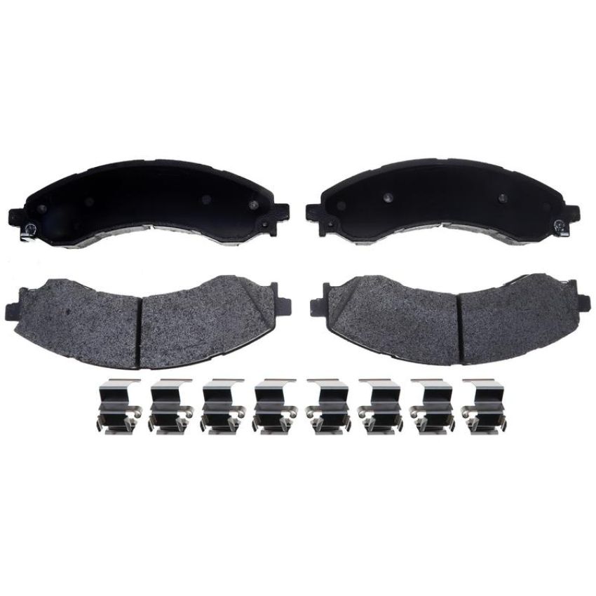 CENTRIC PARTS 300.24040 Centric Premium Semi-Metallic Brake Pads with Shims and Hardware