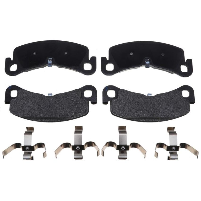 CENTRIC PARTS 300.24430 Centric Premium Semi-Metallic Brake Pads with Shims and Hardware