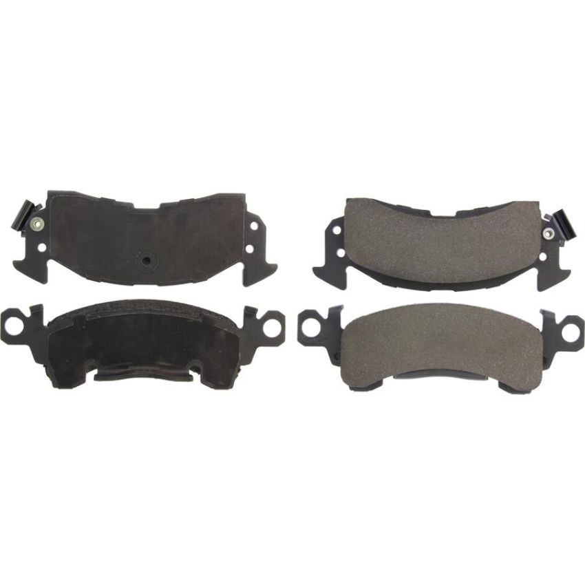 CENTRIC PARTS 301.00520 Centric Premium Ceramic Brake Pads with Shims and Hardware