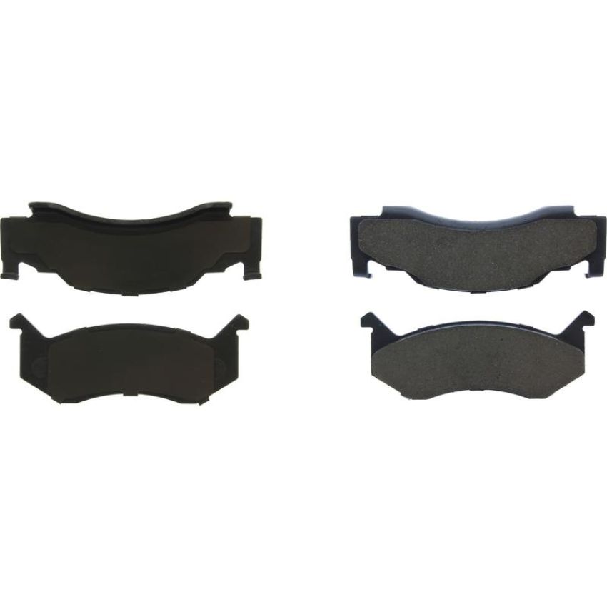CENTRIC PARTS 301.01230 Centric Premium Ceramic Brake Pads with Shims and Hardware