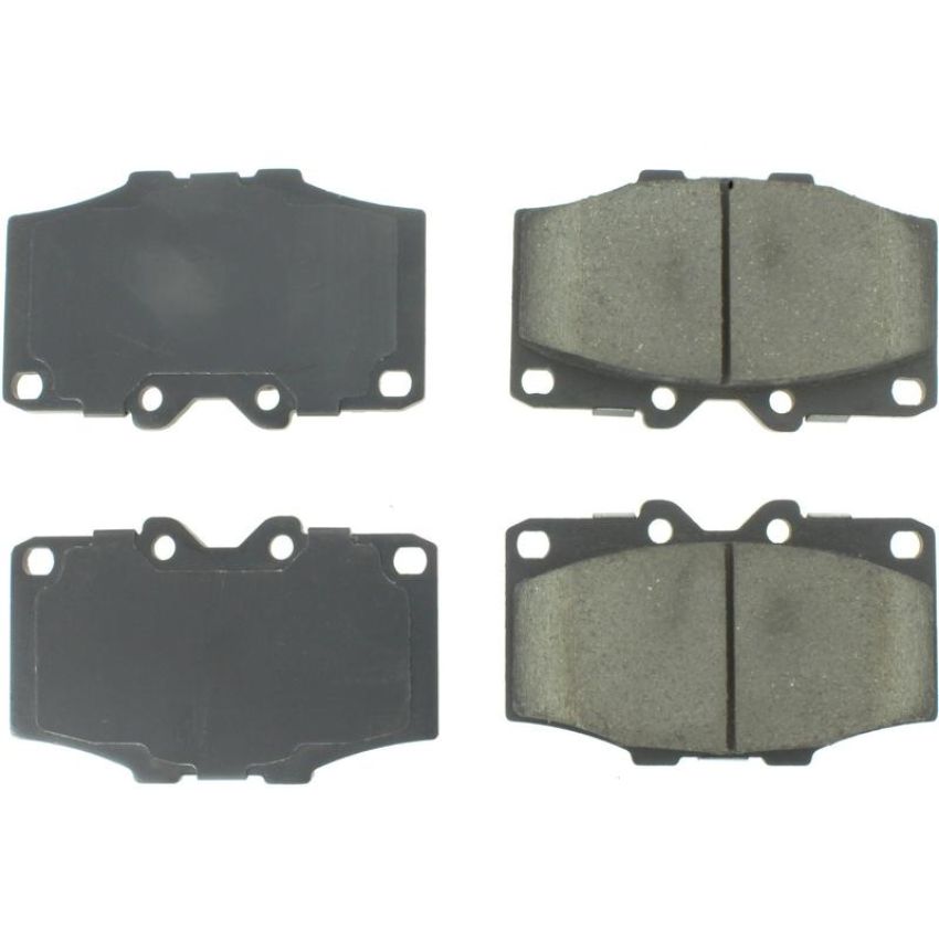 CENTRIC PARTS 301.01370 Centric Premium Ceramic Brake Pads with Shims and Hardware