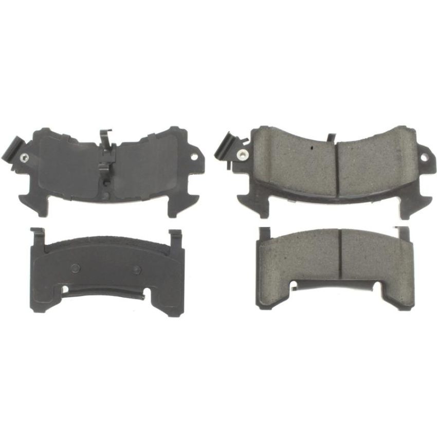 CENTRIC PARTS 301.01540 Centric Premium Ceramic Brake Pads with Shims and Hardware