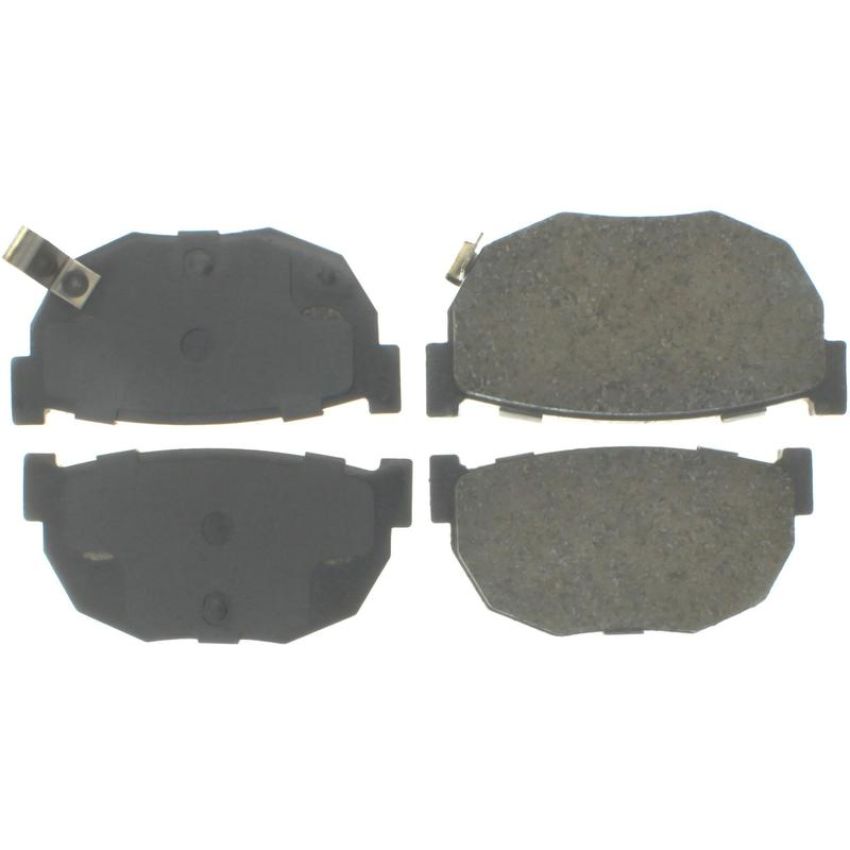 CENTRIC PARTS 301.02720 Centric Premium Ceramic Brake Pads with Shims and Hardware