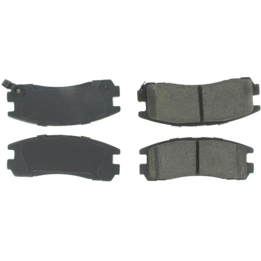 CENTRIC PARTS 301.03830 Centric Premium Ceramic Brake Pads with Shims and Hardware