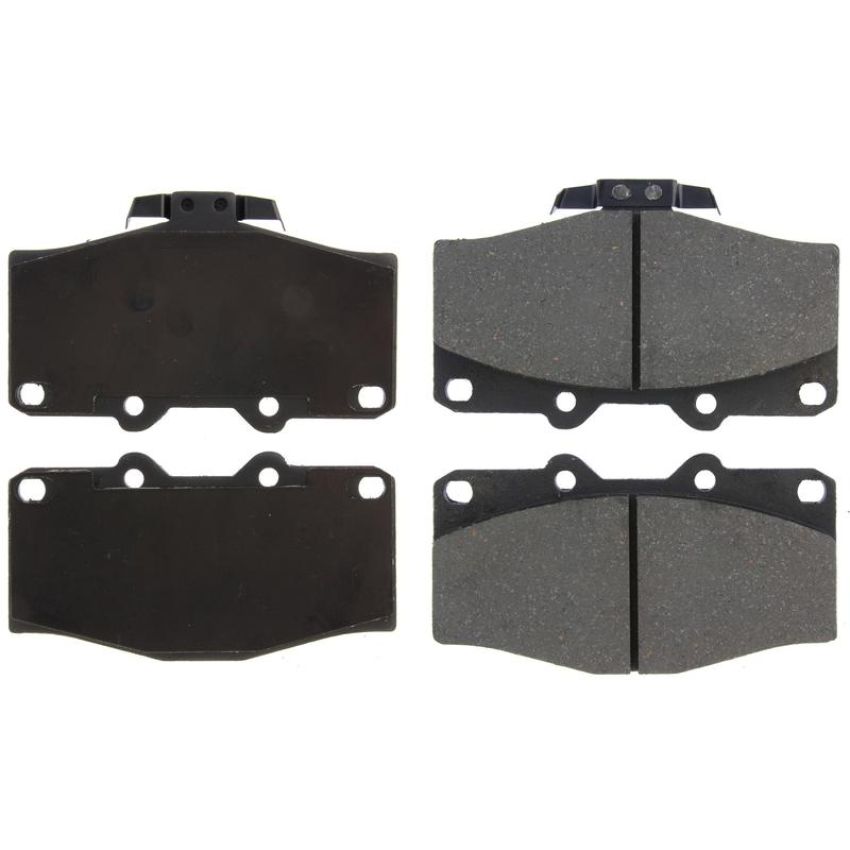 CENTRIC PARTS 301.04100 Centric Premium Ceramic Brake Pads with Shims and Hardware