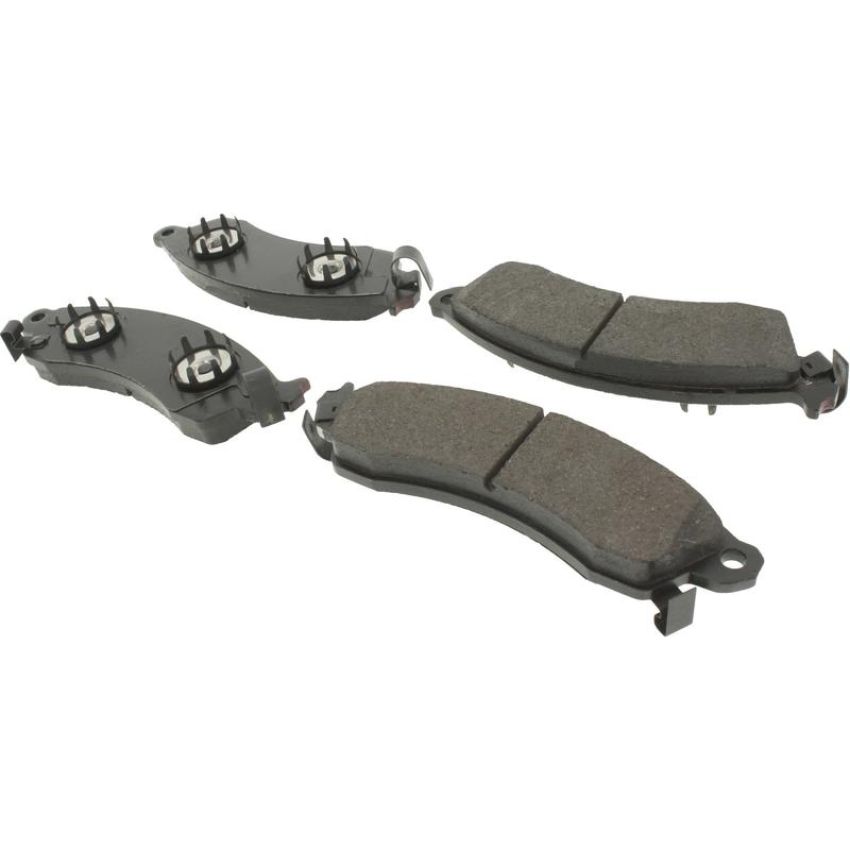 CENTRIC PARTS 301.04120 Centric Premium Ceramic Brake Pads with Shims and Hardware