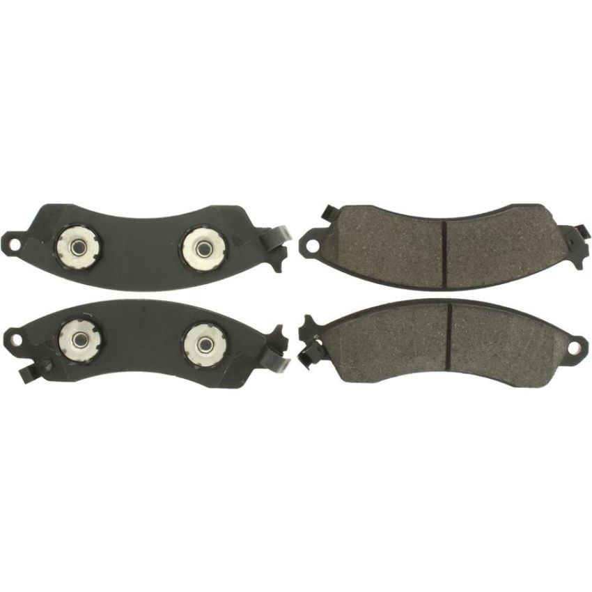CENTRIC PARTS 301.04120 Centric Premium Ceramic Brake Pads with Shims and Hardware
