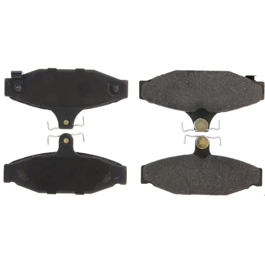 CENTRIC PARTS 301.04130 Centric Premium Ceramic Brake Pads with Shims and Hardware