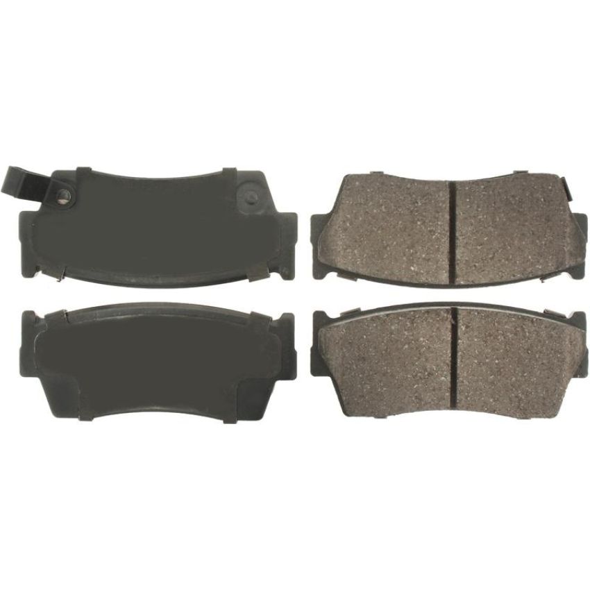 CENTRIC PARTS 301.04180 Centric Premium Ceramic Brake Pads with Shims and Hardware