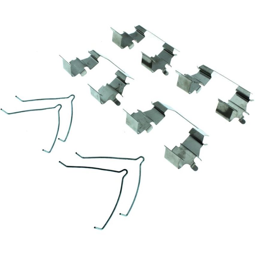 CENTRIC PARTS 301.04350 Centric Premium Ceramic Brake Pads with Shims and Hardware