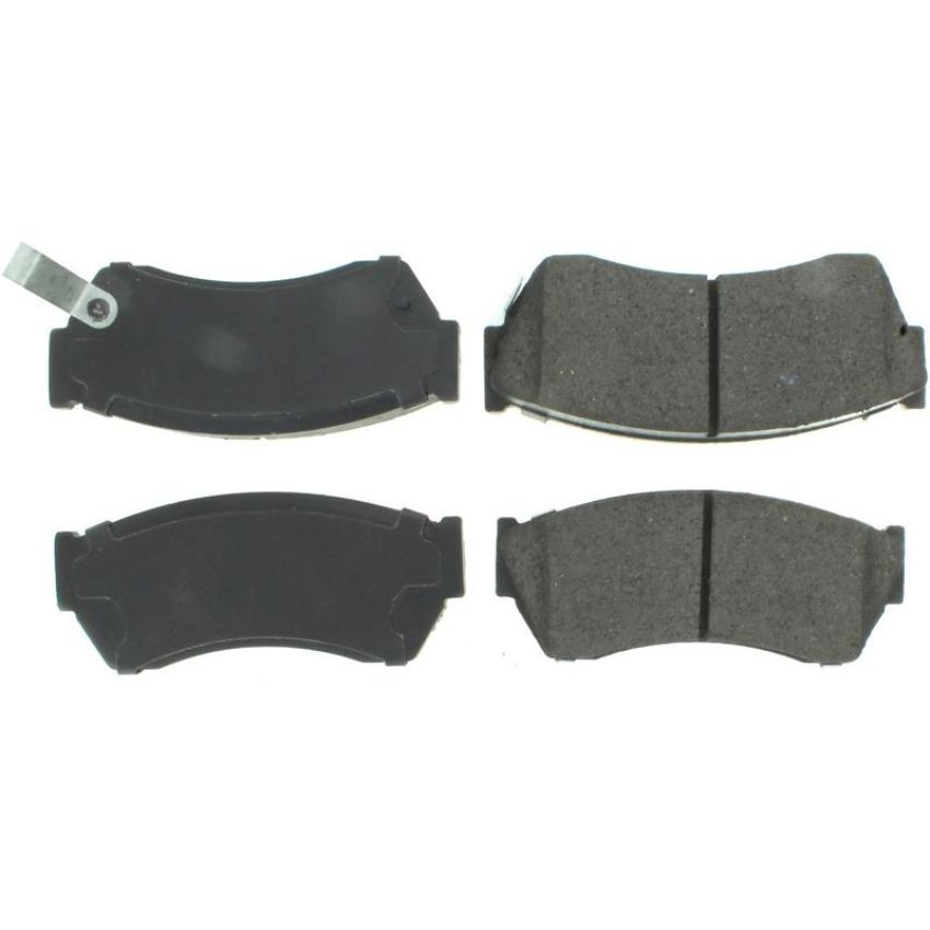 CENTRIC PARTS 301.04510 Centric Premium Ceramic Brake Pads with Shims and Hardware