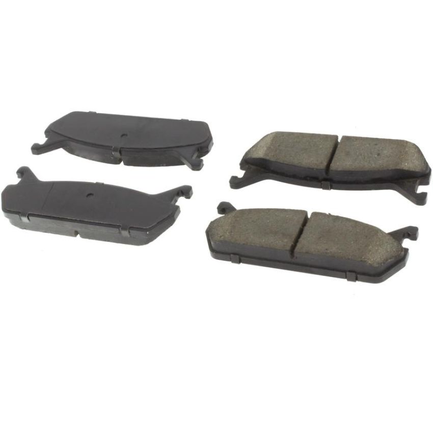 CENTRIC PARTS 301.04580 Centric Premium Ceramic Brake Pads with Shims and Hardware