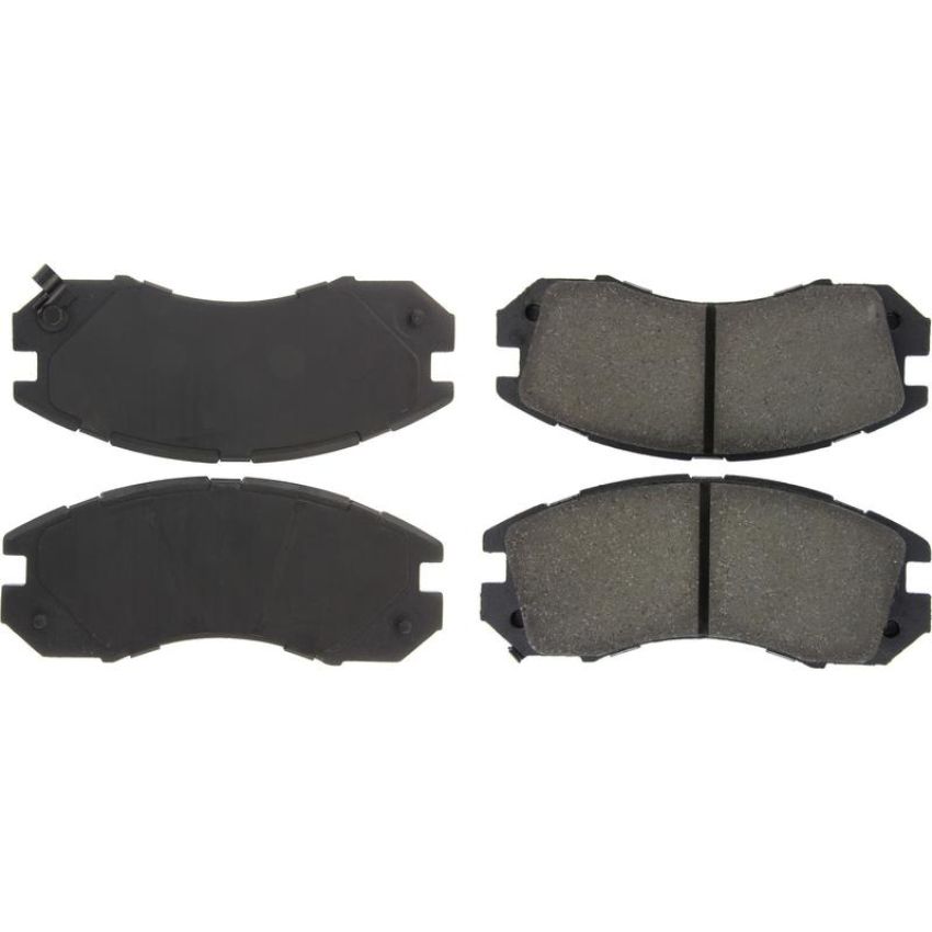 CENTRIC PARTS 301.04700 Centric Premium Ceramic Brake Pads with Shims and Hardware