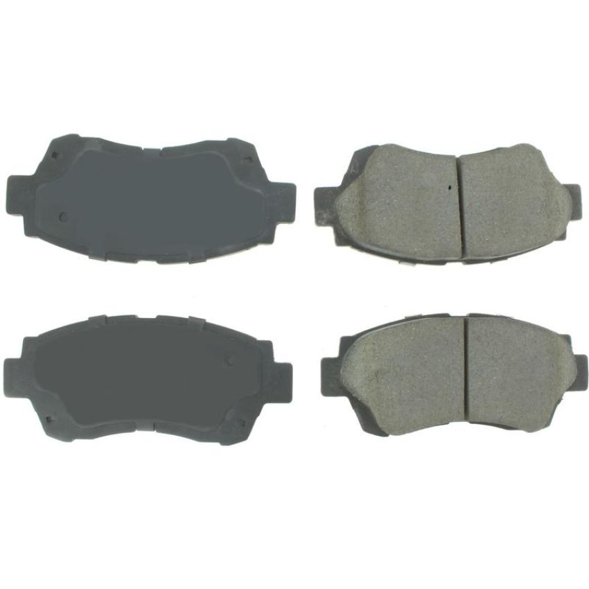 CENTRIC PARTS 301.04760 Centric Premium Ceramic Brake Pads with Shims and Hardware