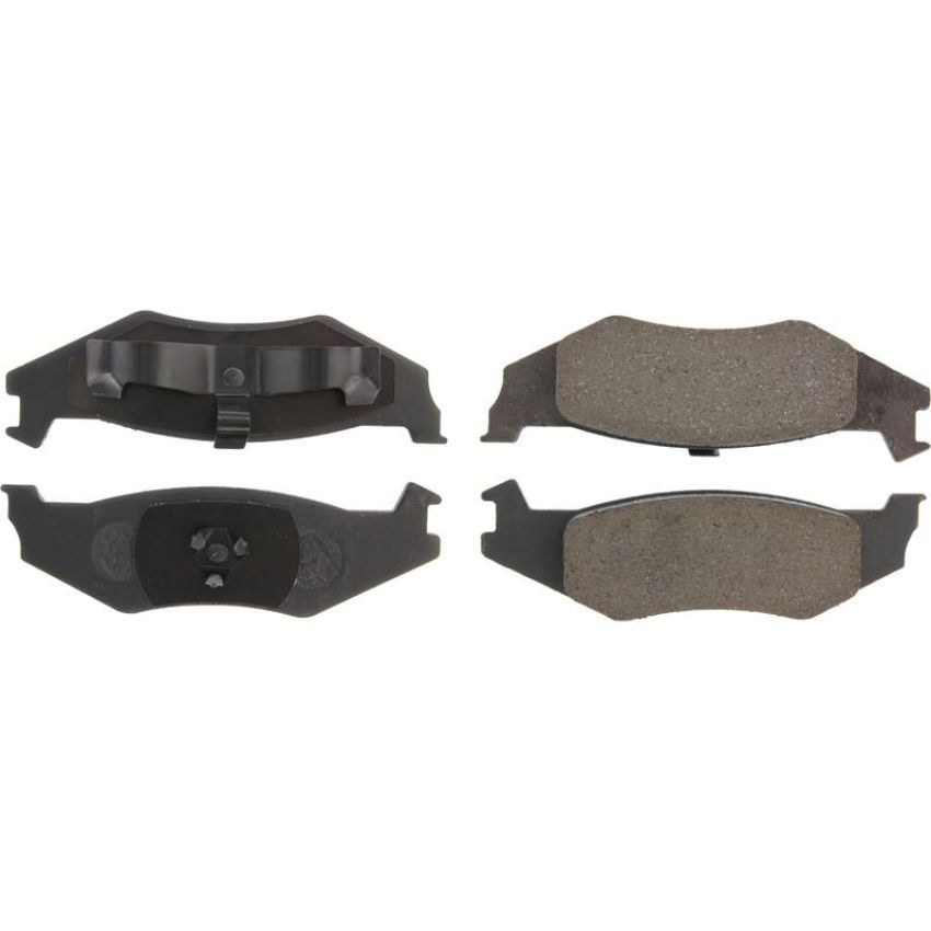CENTRIC PARTS 301.05120 Centric Premium Ceramic Brake Pads with Shims and Hardware