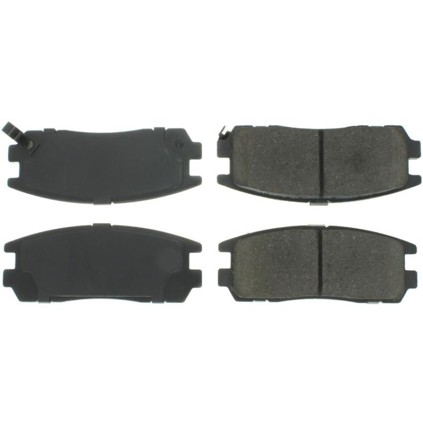 CENTRIC PARTS 301.05800 Centric Premium Ceramic Brake Pads with Shims and Hardware