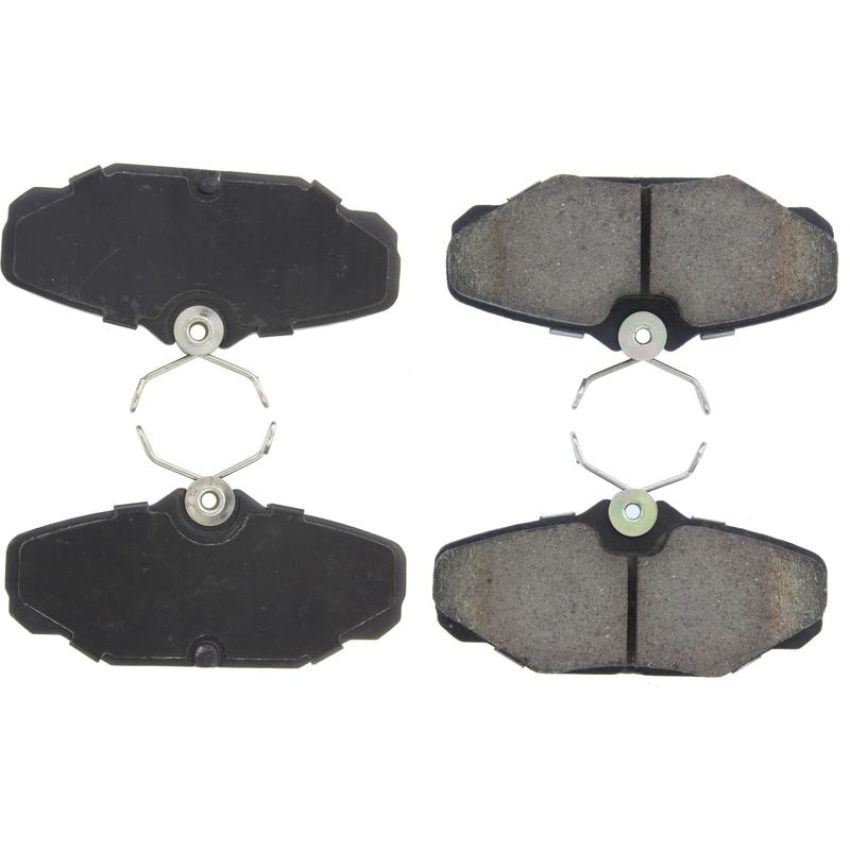 CENTRIC PARTS 301.06100 Centric Premium Ceramic Brake Pads with Shims and Hardware