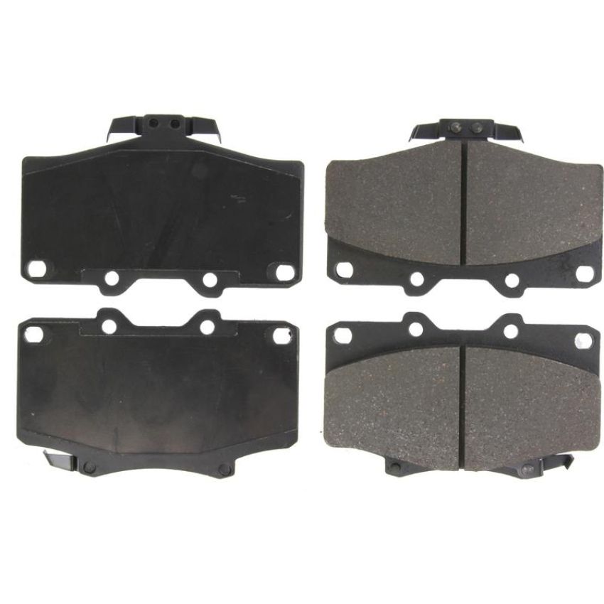 CENTRIC PARTS 301.06110 Centric Premium Ceramic Brake Pads with Shims and Hardware
