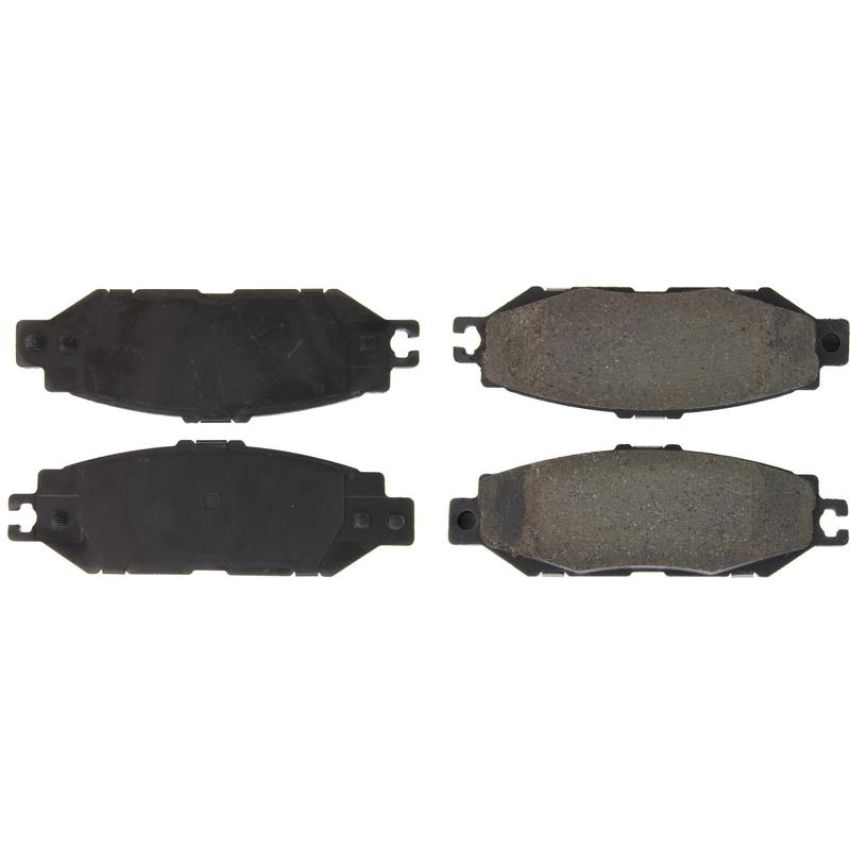 CENTRIC PARTS 301.06130 Centric Premium Ceramic Brake Pads with Shims and Hardware