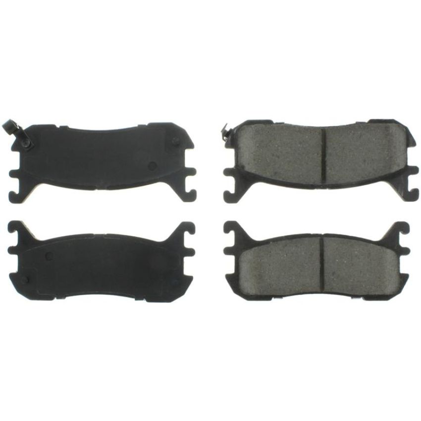 CENTRIC PARTS 301.06360 Centric Premium Ceramic Brake Pads with Shims and Hardware