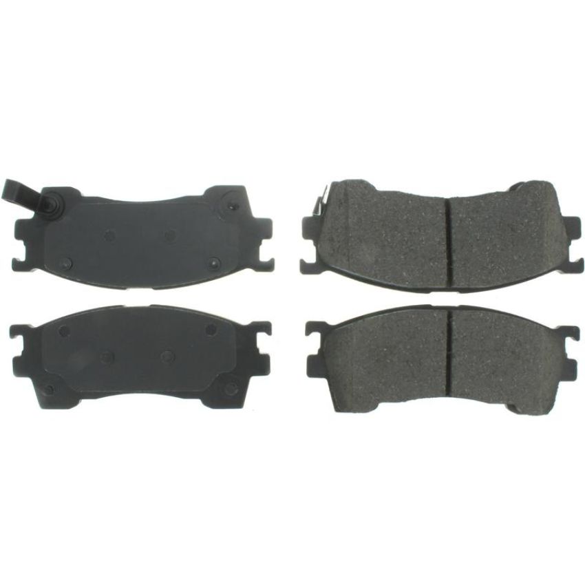 CENTRIC PARTS 301.06370 Centric Premium Ceramic Brake Pads with Shims and Hardware