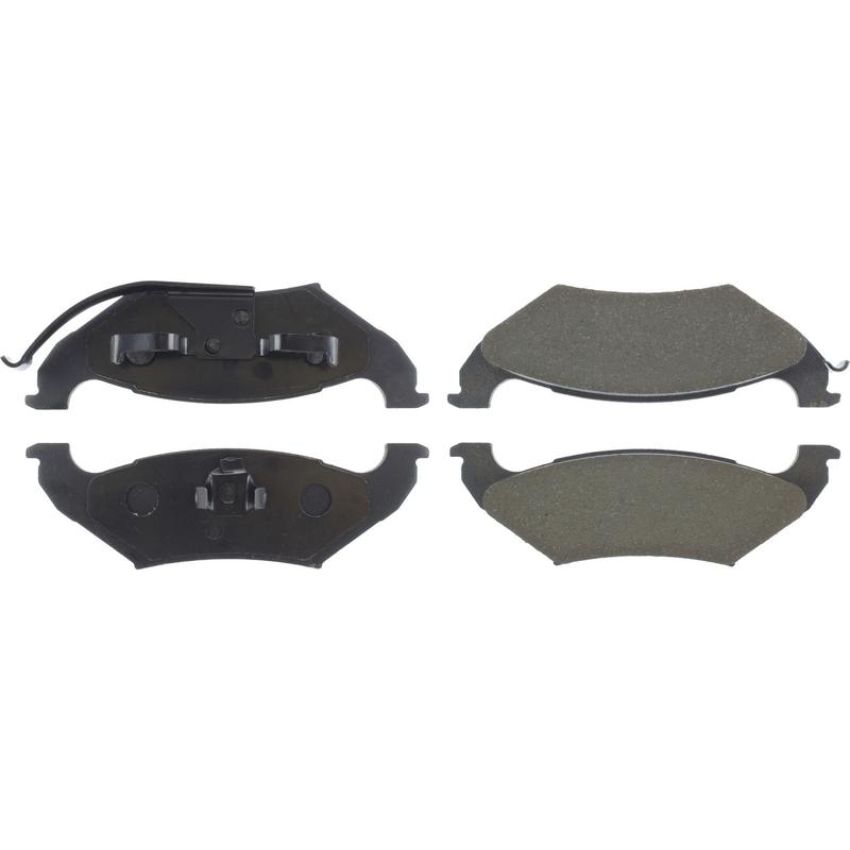 CENTRIC PARTS 301.06620 Centric Premium Ceramic Brake Pads with Shims and Hardware