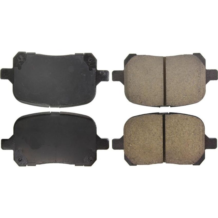 CENTRIC PARTS 301.07070 Centric Premium Ceramic Brake Pads with Shims and Hardware