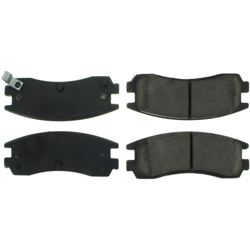 CENTRIC PARTS 301.07140 Centric Premium Ceramic Brake Pads with Shims and Hardware