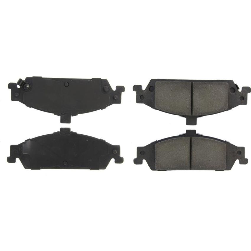 CENTRIC PARTS 301.07270 Centric Premium Ceramic Brake Pads with Shims and Hardware