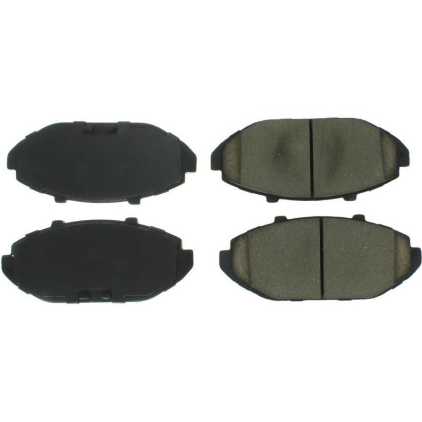 CENTRIC PARTS 301.07480 Centric Premium Ceramic Brake Pads with Shims and Hardware
