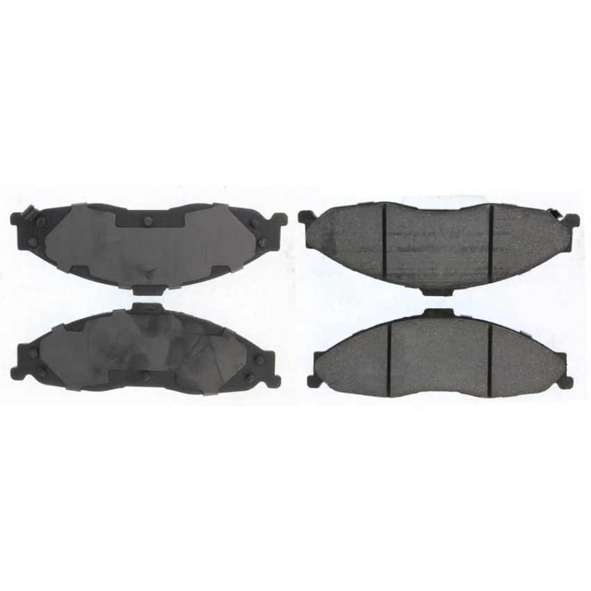 CENTRIC PARTS 301.07490 Centric Premium Ceramic Brake Pads with Shims and Hardware