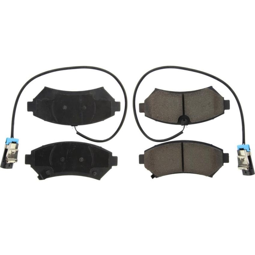 CENTRIC PARTS 301.07530 Centric Premium Ceramic Brake Pads with Shims and Hardware