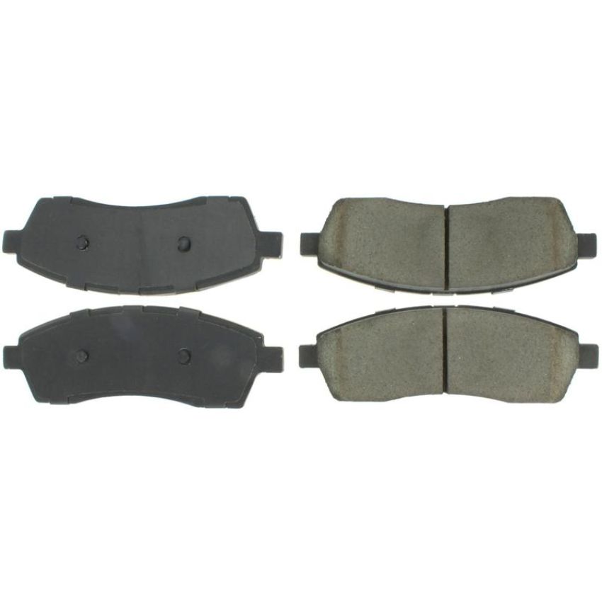 CENTRIC PARTS 301.07570 Centric Premium Ceramic Brake Pads with Shims and Hardware