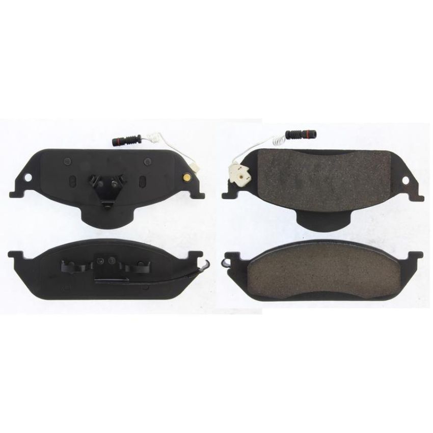 CENTRIC PARTS 301.07600 Centric Premium Ceramic Brake Pads with Shims and Hardware